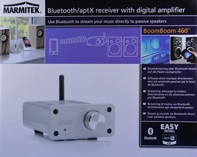 Kaufen MARMITEK Bluetooth AptX Musik Empfänger Mit Verstärker Digital Amplifier 2x 20W • 78.99€