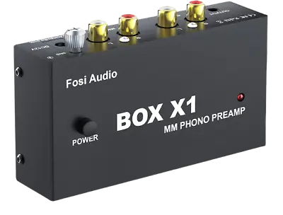 Kaufen Fosi Audio Box X1 Phono-Vorverstärker Für MM-Plattenspieler • 32.90€