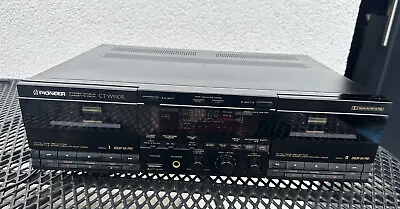 Kaufen Pioneer CT-W910R - High End Doppel Kassetten Tape Deck (742) • 59€