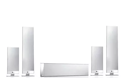 Kaufen Kef T301 / T101 / T301c Lautsprecher-Set 5.0 Weiß • 1,280€