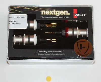 Kaufen WBT 0710 Cu MC Nextgen Plasma Protect 4Stück. Polklemme  Neue Ausführung In OVP • 179.90€