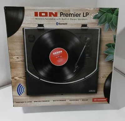 Kaufen Ion Premier LP Plattenspieler Bluetooth Lautsprecher Vinyl Player Abspielgerät	✅ • 20€