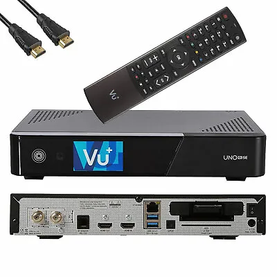 Kaufen VU+ Uno 4K SE 1x DVB-S2X FBC Twin Tuner PVR Ready Linux Receiver UHD 2160p CI CA • 269€