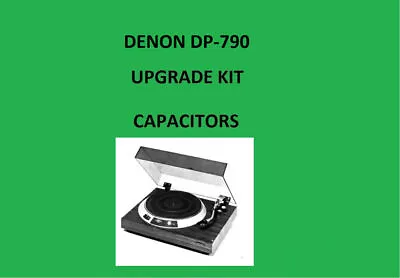 Kaufen Plattenspieler Denon DP-790 Repair KIT - Alle Kondensatoren • 14.01€
