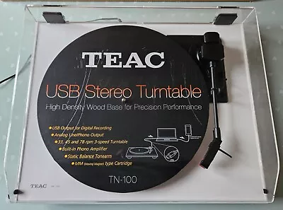 Kaufen Teac TN-100 - Weiß - Plattenspieler Mit Riemenantrieb • 80€