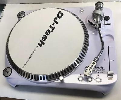 Kaufen Plattenspieler DJ-Tech Professional Vinyl USB 20 Direct Drive Weiß • 175€