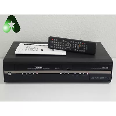Kaufen Videorecorder Toshiba D-VR52 VHS/DVD 2in1 Kombi Rekorder TOP VCR WIE NEU 1J.Gar. • 299.95€
