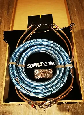 Kaufen Supra Cables Sword Excalibur Rhodium Edition 3m Lautsprecherkabel Im Top Zustand • 1,199€