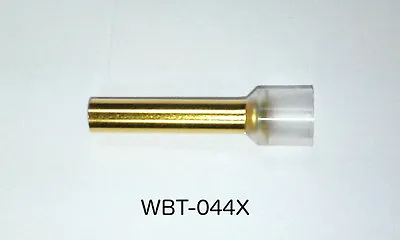 Kaufen 4 Stück WBT-0444 6,0qmm Aderendhülsen Mit Isolierung OFC Kupfer Vergoldet • 14€
