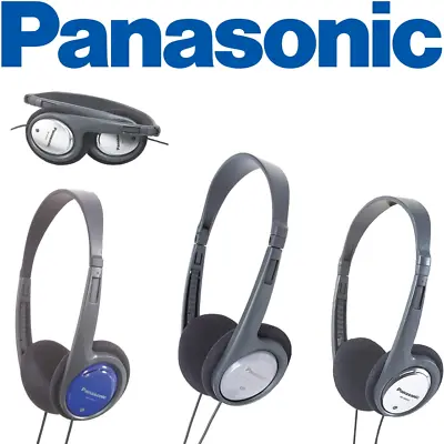 Kaufen Panasonic Bügelkopfhörer TV HiFi Kopfhörer Für Audiogeräte 3,5mm Klinkenstecker  • 23.76€