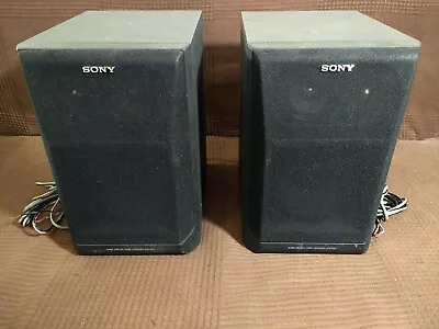 Kaufen 2 Stück SONY SS H 1600 Bass Reflex 3Way Lautsprecher 6 Ohm 60W Mit Kabel • 49.99€