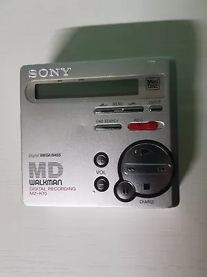 Kaufen Vintage Sony MD Walkman Digital Recording MZ-R70 Con Telecomando • 129.99€