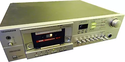 Kaufen Vintage TELEFUNKEN RC 300 PAPST 3 Motors Direct Multi-Drive Cassette-Deck Tape • 210€