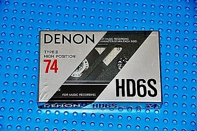 Kaufen Denon HD-6S 74 TYP II LEERES KASSETTENBAND (1) (VERSIEGELT) • 36.67€