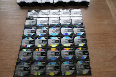 Kaufen MD´s, 30 Sony MD 74 Color - MiniDisc Mit Aufbewahrungsbox,gebraucht 1x Besbielt • 95€