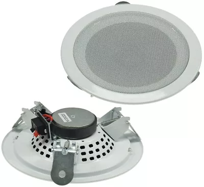 Kaufen Einbau-Lautsprecher Für Wand Oder Decke Ø 179mm, 20 Watt RMS, 8 Ohm, Weiß • 11.65€