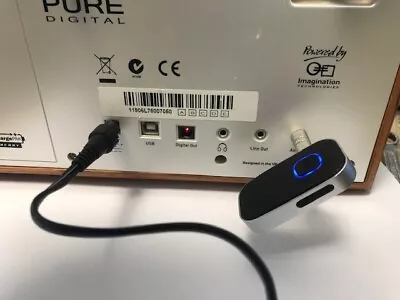 Kaufen Bluetooth Empfänger Adapter Für Pure Evoke-3 DAB FM Radio • 23.24€