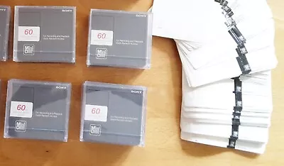 Kaufen SONY MD 60 Minidisk 20 Stück Mit Klarsicht Staubschutz-Klapphüllen Und Einleger • 40€