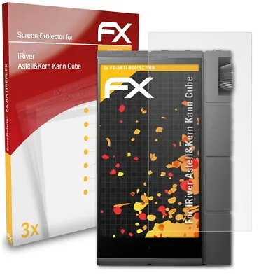 Kaufen AtFoliX 3x Schutzfolie Für IRiver Astell&Kern Kann Cube Matt&stoßfest • 8.39€