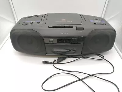 Kaufen Sony CFD-8  Portables Radio CD Tape Deck  Ghettoblaster Boombox • 19.99€