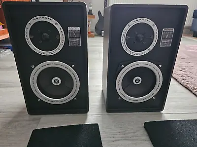 Kaufen Grundig Super-Hifi Box 550 Professional Lautsprecher Mit ORIGINAL! 4,20m Kabel ! • 99€