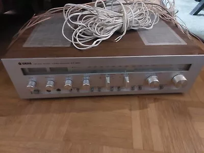 Kaufen Yamaha CR-820 Natural Sound Stereo Receiver Holzgehäuse Vintage 1977 • 425€