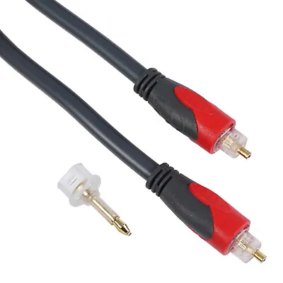 Kaufen Hama 3m Toslink-Kabel + 3,5mm Opti Adapter-Kabel Stecker Für MD MiniDisk CD DAT • 8.90€