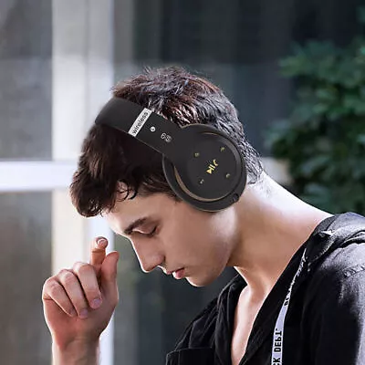 Kaufen Kopfhörer Bluetooth Over Ear Kabellos Mit 5 EQ-Modi HiFi Stereo Wireless Headset • 19.84€