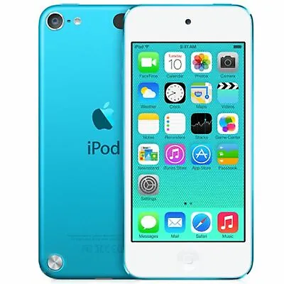 Kaufen Apple IPod Touch 5. Generation Blau (32GB) Mp3 Player IOS - 6 MONATE GARANTIE • 129.98€
