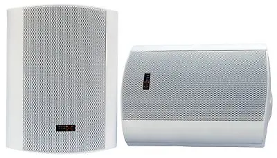 Kaufen E-Lektron EWL5P-W Passiv Lautsprecher Satz 125W Wandlautsprecher Boxen Paar Weiß • 64.99€