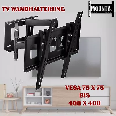 Kaufen TV Wandhalterung Wandhalter LCD LED Fernseher 32-65 Zoll Schwenkbar Neigbar 55  • 31.99€