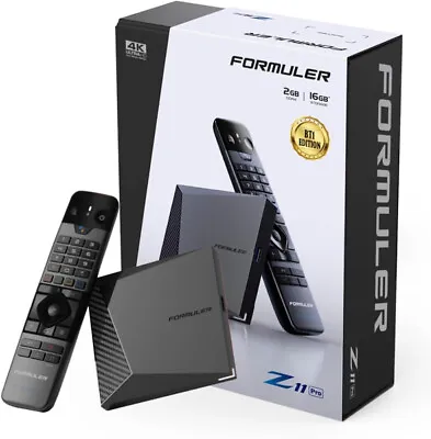 Kaufen Formuler Z11 Pro BT1 Ultra HD IP-Receiver - Schwarz Neuware OVP • 131€