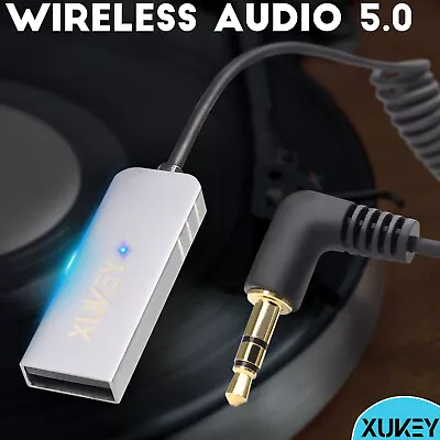 Kaufen Auto 3.5mm Klinke Audio Bluetooth Adapter KFZ Receiver AUX Kabel Empfänger Musik • 8.79€