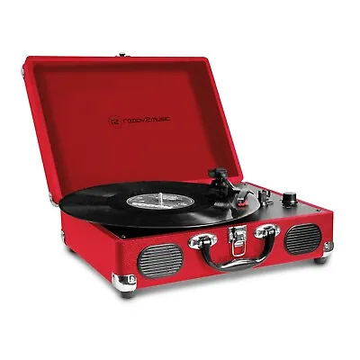 Kaufen Retro Plattenspieler Graceland Koffer 2 Lautsprecher Kopfhörer- & USB-Anschluß • 99.99€