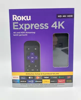 Kaufen Roku Express 4K Streaming Media Player Schwarz Neu OVP TV Stick 3940EU NEU OVP • 32.99€