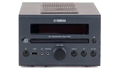 Kaufen Yamaha CRX-040 CD Receiver Schwarz + FB / Gewartet 1 Jahr Garantie [2] • 115€