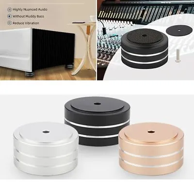 Kaufen Audiophile Lautsprecher Isolation Stand Füße Aluminium Plattenspieler Boden Prot • 15.29€