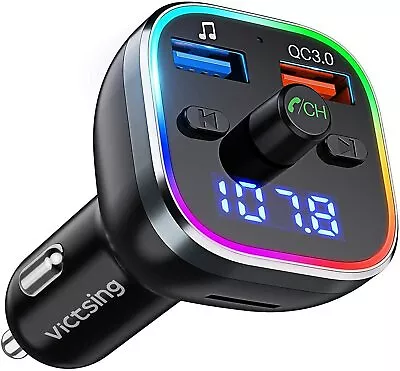 Kaufen Bluetooth FM Transmitter Auto Radio Audio MP3 Player USB Ladegerät Adapter KFZ • 12.99€