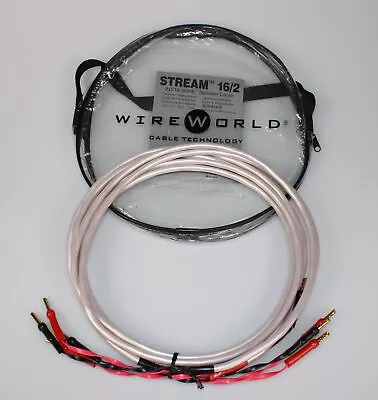 Kaufen Wireworld Stream 16-2 Lautsprecherkabel Mit Bananenstecker 2,00 Meter • 149€