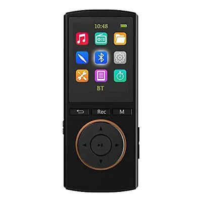 Kaufen MP3 Player 32GB Mit Bluetooth Line In Rip Musik Verlustfrei Sound Sleep Timer • 54.17€
