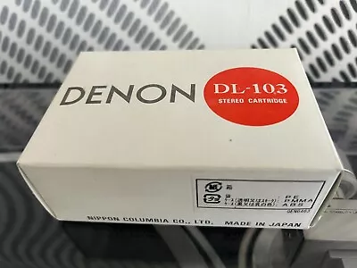Kaufen DENON DL-103 MC Cartridge/patrone, Orig. Box - Ship From EU • 259€