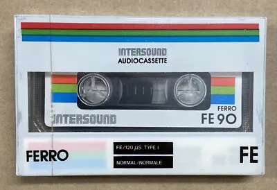 Kaufen INTERSOUND FE- 90 - Audio Cassette MC Kassette  - Neu & Verschweißt • 23.95€