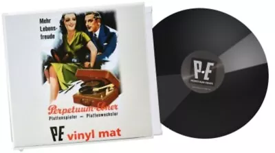 Kaufen Perpetuum Ebner PE Vinyl Mat Schwarz Plattentellerauflage NEU OVP UVP 49,90€ • 40€