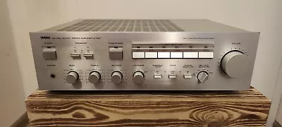 Kaufen Yamaha A-520 Natural Sound Stereo Verstärker Amplifier In Silber • 89€