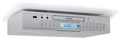 Kaufen Karcher RA 2050 Küchenradio Unterbauradio CD-Player USB MP3 UKW Radio Wecker • 39.99€