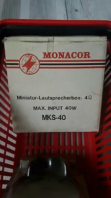 Kaufen Monacor - MKS-40 - 2 Way Speaker - 4 Ohm - 40W Max. - Boxen - L:145 B:88 T:80mm • 18.10€