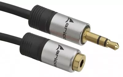 Kaufen Klinke Audio Verlängerung 5M Kabel Verlängerungskabel Stereo Stecker Kopfhörer • 9.99€