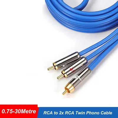 Kaufen Y-Kabel Cinch Kabel Cinch RCA Kabel Koaxial HiFi Audio Kabel Chinch 0.75m - 30m • 15.80€