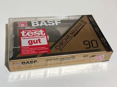 Kaufen BASF Chrome Maxima II 90 MC Kassette Tape SEALED NEU Und OVP • 14.95€