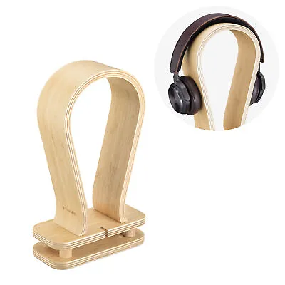 Kaufen Kopfhörerhalter Kopfhörer Halter Holz Kopfhörerständer Gaming Headset Stand • 29.99€